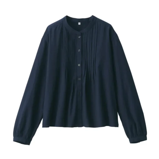 Outlet Women's Cotton Voile Long Sleeve Blouse Women Tops & Shirts
