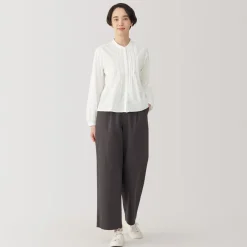 Outlet Women's Cotton Voile Long Sleeve Blouse Women Tops & Shirts