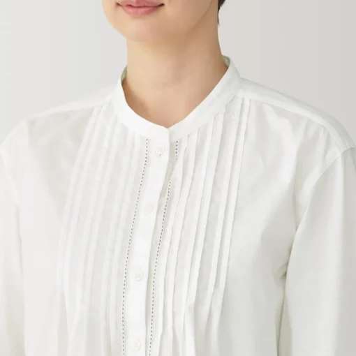 Outlet Women's Cotton Voile Long Sleeve Blouse Women Tops & Shirts
