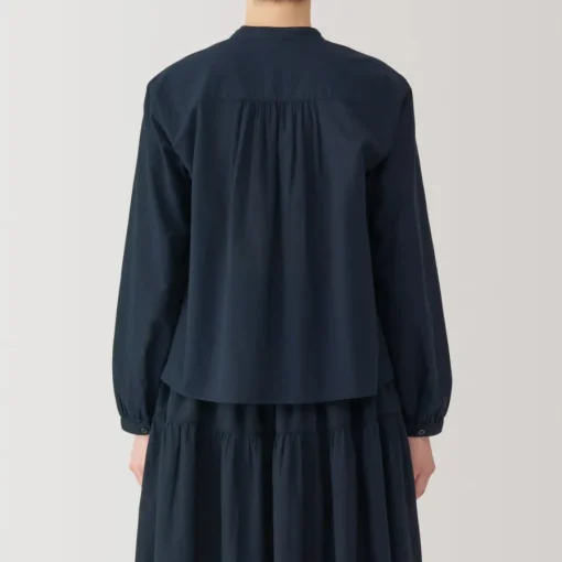 Outlet Women's Cotton Voile Long Sleeve Blouse Women Tops & Shirts