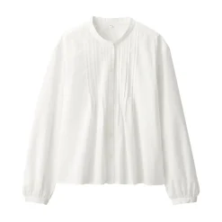 Outlet Women's Cotton Voile Long Sleeve Blouse Women Tops & Shirts