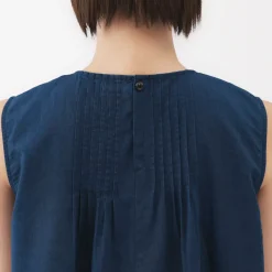 Sale Women's Cotton Voile Sleeveless Blouse Women Tops & Shirts