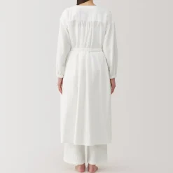 New Women's Crepe Gauze Long Cardigan Pajamas & Loungewear|Loungewear