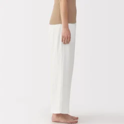 Best Women's Crepe Gauze Long Pants Pajamas & Loungewear|Loungewear