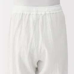 Best Women's Crepe Gauze Long Pants Pajamas & Loungewear|Loungewear