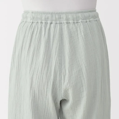 Best Women's Crepe Gauze Long Pants Pajamas & Loungewear|Loungewear
