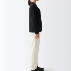Fashion Women's Denim Regular Pants (L 30inch / 77cm) Women Denim