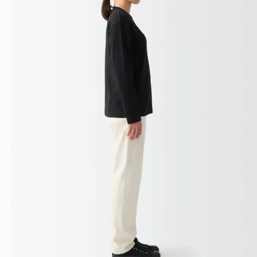 Fashion Women's Denim Regular Pants (L 30inch / 77cm) Women Denim