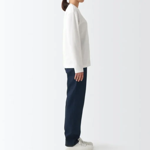 Best Women's Denim Regular Pants (L 30inch / 77cm) Women Denim