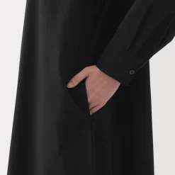 Fashion Women's Easy-Dry Broadcloth Pullover Long Sleeve Dress Women Dresses