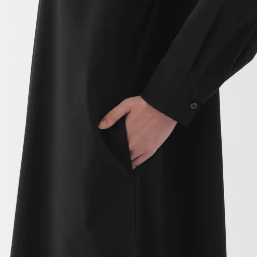 Fashion Women's Easy-Dry Broadcloth Pullover Long Sleeve Dress Women Dresses