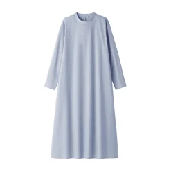 Hot Women's Easy-Dry Broadcloth Long Sleeve Pullover Striped Dress Women Dresses