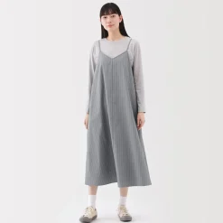 Online Women's Easy-Dry Broadcloth Striped Camisole Dress Women Dresses