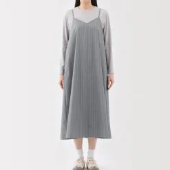 Online Women's Easy-Dry Broadcloth Striped Camisole Dress Women Dresses