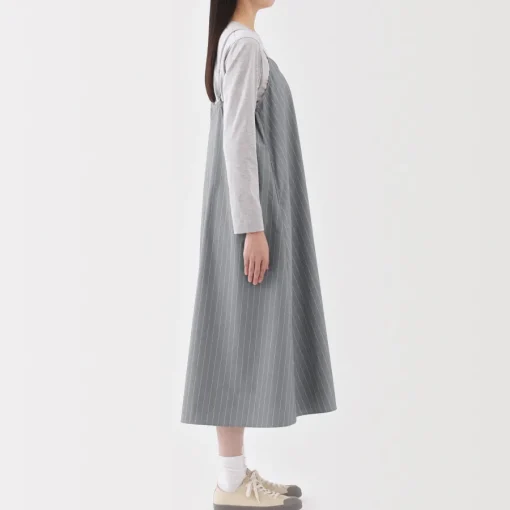 Online Women's Easy-Dry Broadcloth Striped Camisole Dress Women Dresses
