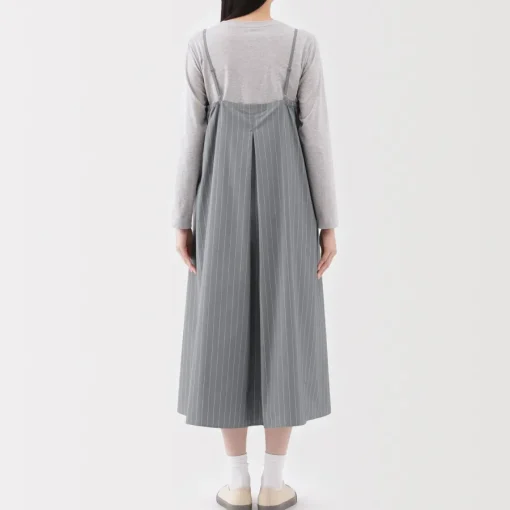 Online Women's Easy-Dry Broadcloth Striped Camisole Dress Women Dresses