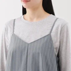 Online Women's Easy-Dry Broadcloth Striped Camisole Dress Women Dresses