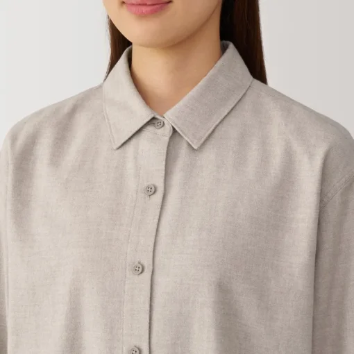 Best Women's Flannel Regular Collar Long Sleeve Shirt Women Tops & Shirts