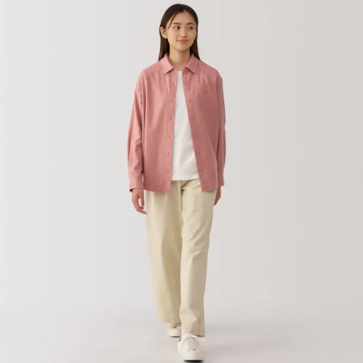 Best Women's Flannel Regular Collar Long Sleeve Shirt Women Tops & Shirts