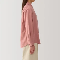 Best Women's Flannel Regular Collar Long Sleeve Shirt Women Tops & Shirts
