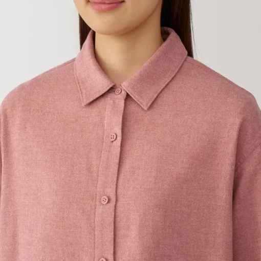 Best Women's Flannel Regular Collar Long Sleeve Shirt Women Tops & Shirts