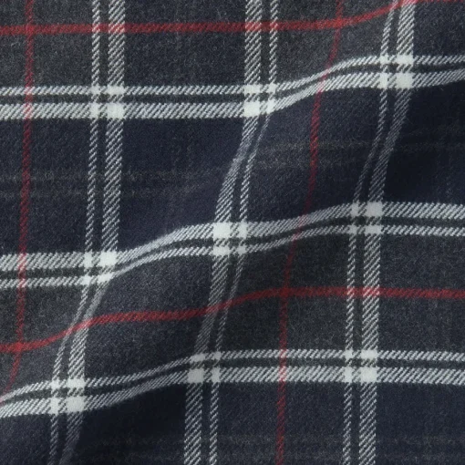 Fashion Women's Flannel Regular Collar Long Sleeve Patterned Shirt Women Tops & Shirts
