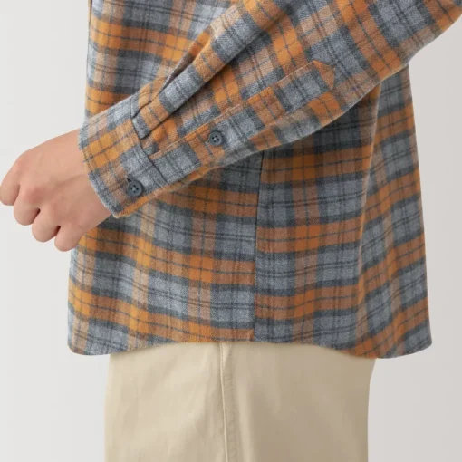 Fashion Women's Flannel Regular Collar Long Sleeve Patterned Shirt Women Tops & Shirts