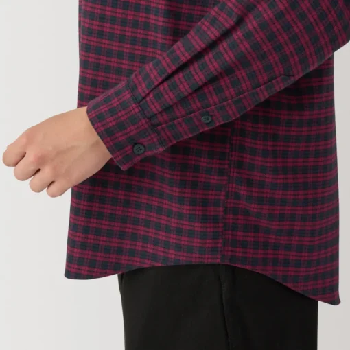 Fashion Women's Flannel Regular Collar Long Sleeve Patterned Shirt Women Tops & Shirts