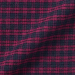 Fashion Women's Flannel Regular Collar Long Sleeve Patterned Shirt Women Tops & Shirts