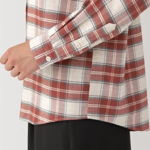 Fashion Women's Flannel Regular Collar Long Sleeve Patterned Shirt Women Tops & Shirts