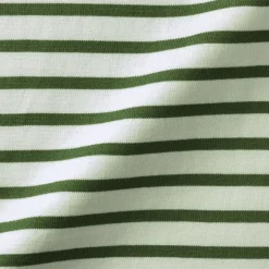 Outlet Women's Heavy Weight Boat Neck Long Sleeve Striped T-Shirt Women T-Shirts