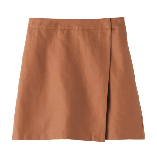 Outlet Women's Hemp Blend Twill Skort Women Shorts & Skirts