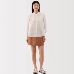Outlet Women's Hemp Blend Twill Skort Women Shorts & Skirts