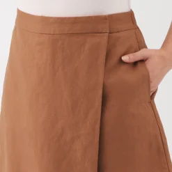 Outlet Women's Hemp Blend Twill Skort Women Shorts & Skirts