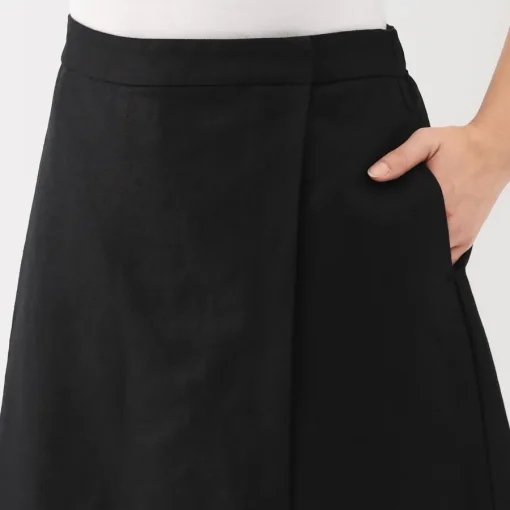 Outlet Women's Hemp Blend Twill Skort Women Shorts & Skirts