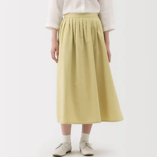 Outlet Women's Hemp Cotton Easy Long Skirt Women Shorts & Skirts