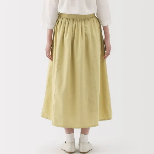 Outlet Women's Hemp Cotton Easy Long Skirt Women Shorts & Skirts