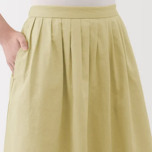 Outlet Women's Hemp Cotton Easy Long Skirt Women Shorts & Skirts