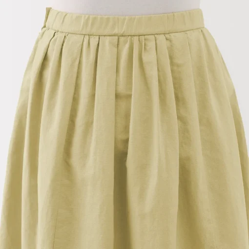 Outlet Women's Hemp Cotton Easy Long Skirt Women Shorts & Skirts