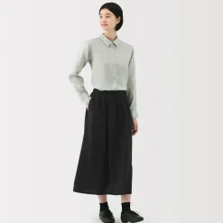 Outlet Women's Hemp Cotton Easy Long Skirt Women Shorts & Skirts