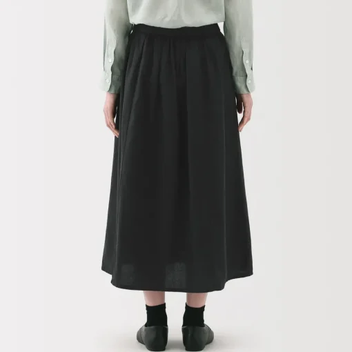 Outlet Women's Hemp Cotton Easy Long Skirt Women Shorts & Skirts