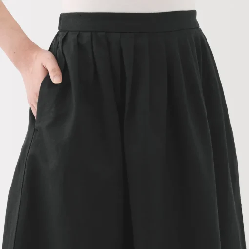 Outlet Women's Hemp Cotton Easy Long Skirt Women Shorts & Skirts