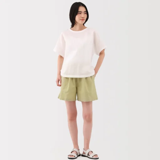 New Women's Hemp Cotton Easy Shorts Women Shorts & Skirts