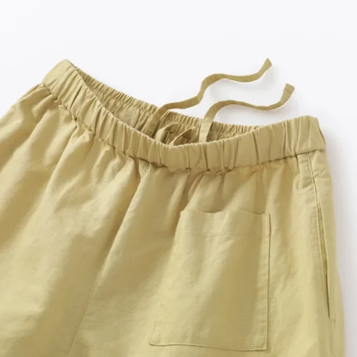 New Women's Hemp Cotton Easy Shorts Women Shorts & Skirts