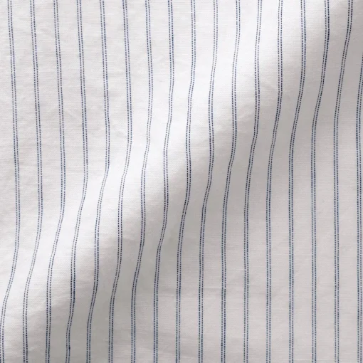 Hot Women's Hemp Cotton Short Sleeve Striped Dress Women Dresses