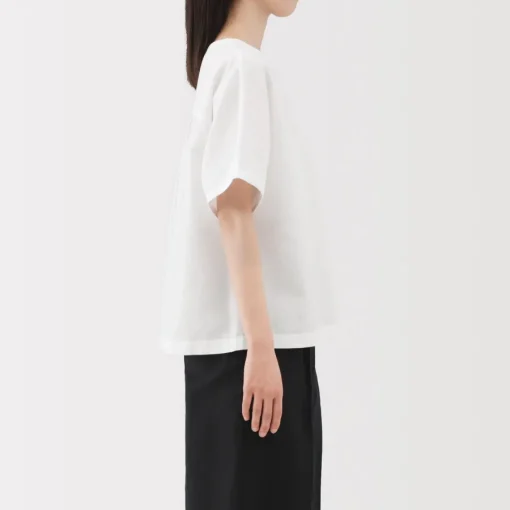 New Women's Hemp Cotton Short Sleeve Blouse Women Tops & Shirts