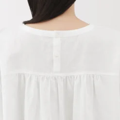 New Women's Hemp Cotton Short Sleeve Blouse Women Tops & Shirts