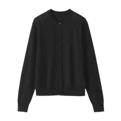 Clearance Women's High Twisted Crew Neck Cardigan Women Sweaters & Cardigans