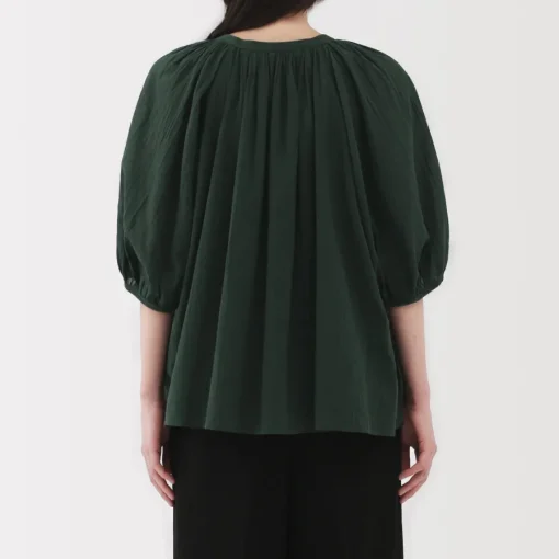 Clearance Women's High Twisted Veil Short Sleeve Blouse Women Tops & Shirts