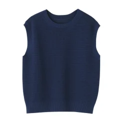 Discount Women's High Twisted Yarn Mesh French Sleeve Sweater Women Sweaters & Cardigans